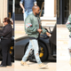 Here's Kanye West Leaving Barneys Wearing a Confederate Flag Jacket
